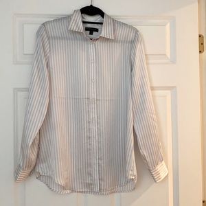 Banana republic satin Dillon Shirt